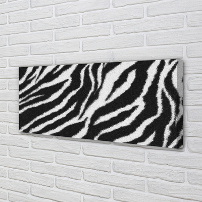 Quadro em tela Pele de zebra