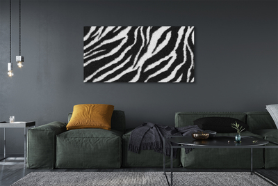 Quadro em tela Pele de zebra