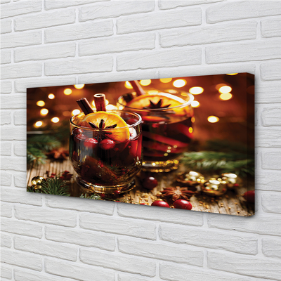 Quadro em tela Chá de inverno com canela