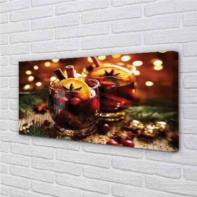 Quadro em tela Chá de inverno com canela