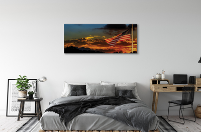 Pintura em tela Bandeira dos Estados Unidos