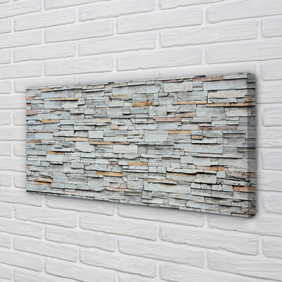 Quadro em tela Estrutura de parede de pedra