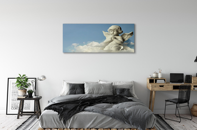 Pintura em tela Céu de nuvens de anjo