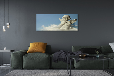 Pintura em tela Céu de nuvens de anjo