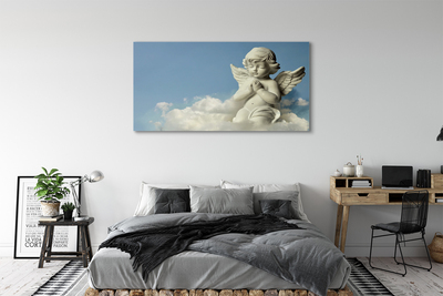 Pintura em tela Céu de nuvens de anjo