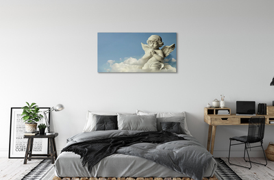 Pintura em tela Céu de nuvens de anjo
