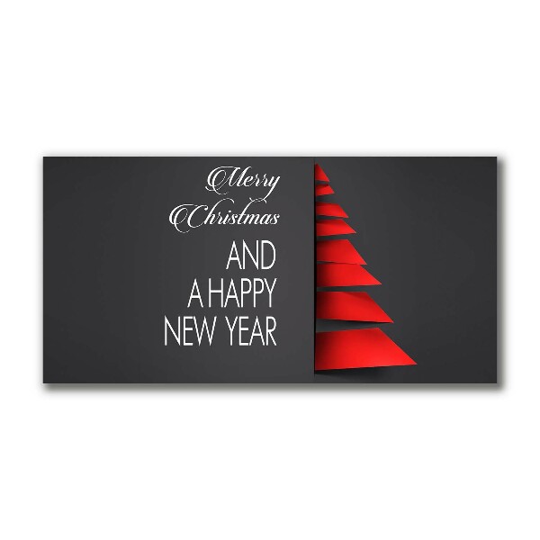 Quadro em tela Decoração abstrata para árvore de Natal