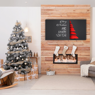 Quadro em tela Decoração abstrata para árvore de Natal