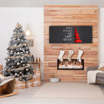 Quadro em tela Decoração abstrata para árvore de Natal