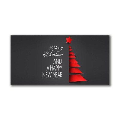 Quadro em tela Decoração abstrata para árvore de Natal