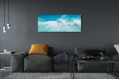 Quadro em tela Macro gotas de água