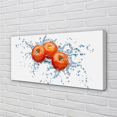 Quadro em tela Tomates na água