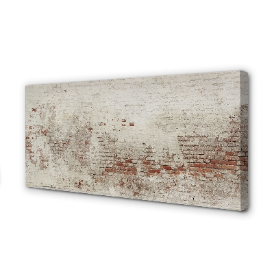 Pintura em tela Parede de tijolos vintage