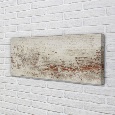 Pintura em tela Parede de tijolos vintage