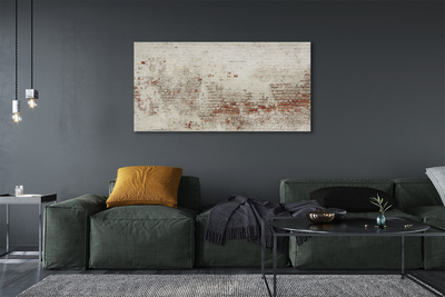 Pintura em tela Parede de tijolos vintage