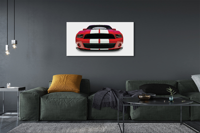 Pintura em tela Carro esportivo vermelho