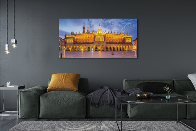 Pintura em tela Pôr do sol no Salão de Tecidos de Cracóvia