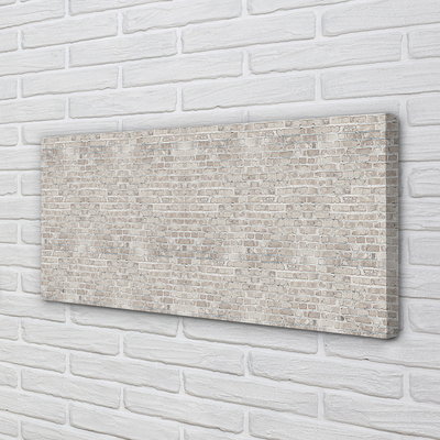 Pintura em tela Parede de tijolos vintage