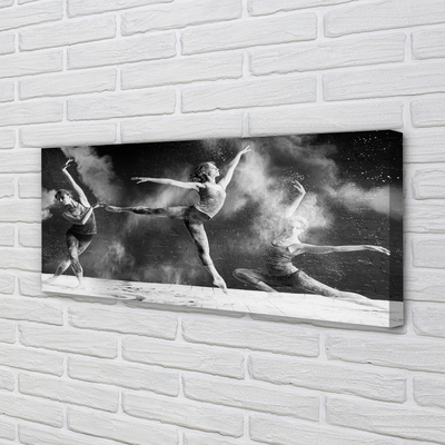 Pintura em tela As bailarinas fumam