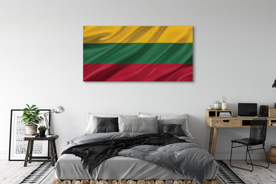 Quadro em tela Bandeira da Lituânia