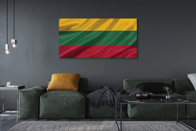 Quadro em tela Bandeira da Lituânia