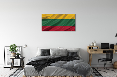 Quadro em tela Bandeira da Lituânia