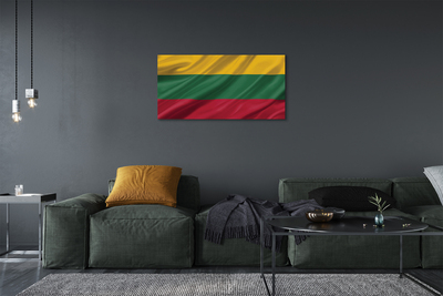 Quadro em tela Bandeira da Lituânia