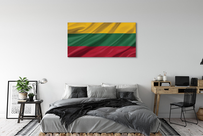 Quadro em tela Bandeira da Lituânia