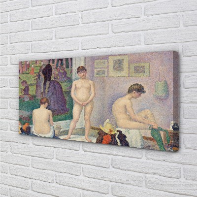 Quadro em tela Modelos - Georges Seurat