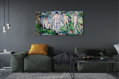 Quadro em tela Banhistas - Paul Cézanne