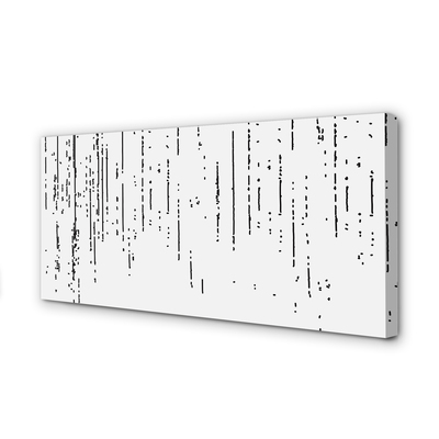 Quadro em tela Pontos e listras