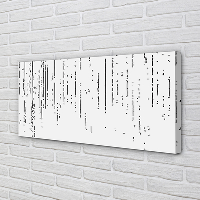 Quadro em tela Pontos e listras