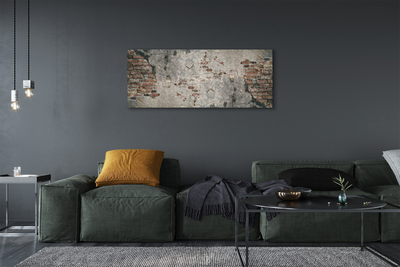 Pintura em tela Muro de tijolos de pedra