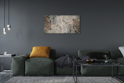 Pintura em tela Muro de tijolos de pedra