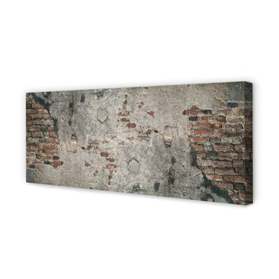 Pintura em tela Muro de tijolos de pedra