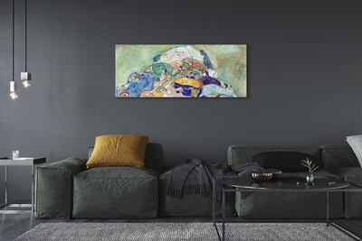 Quadro em tela Criança (berço) - Gustav Klimt