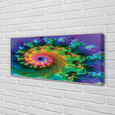 Quadro em tela Padrões fractais geométricos