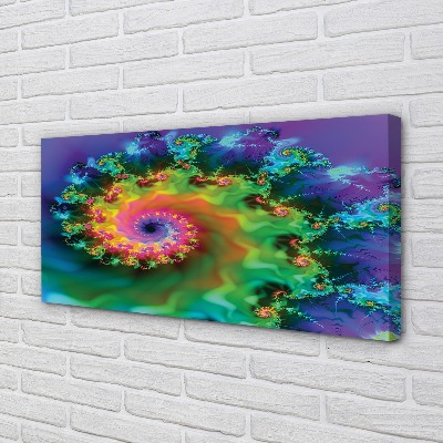 Quadro em tela Padrões fractais geométricos