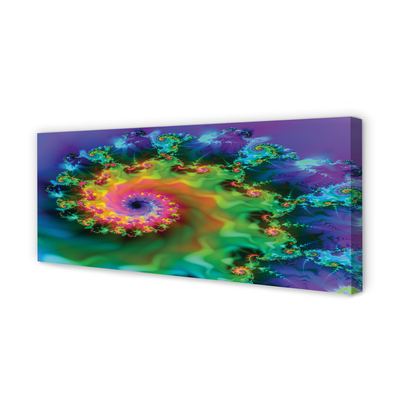 Quadro em tela Padrões fractais geométricos