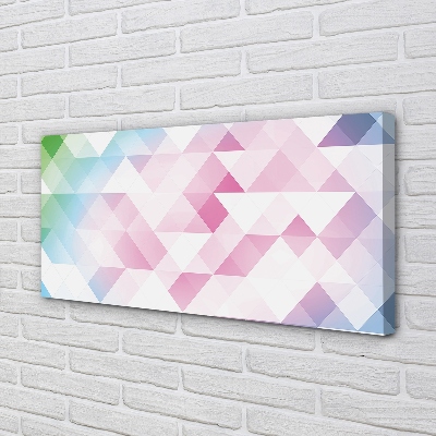 Quadro em tela Padrão de diamante colorido