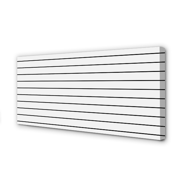 Quadro em tela Linhas pretas