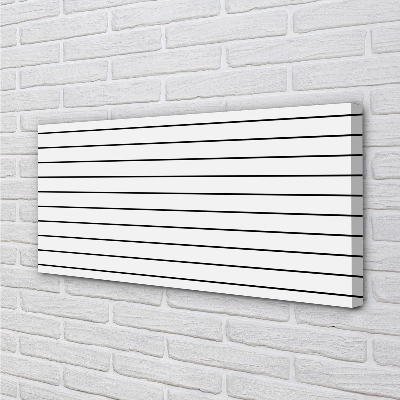 Quadro em tela Linhas pretas