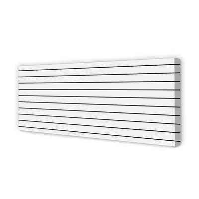 Quadro em tela Linhas pretas