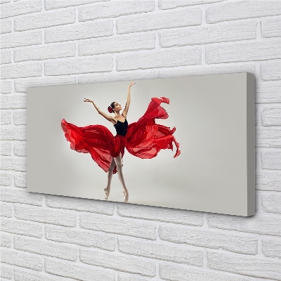 Pintura em tela Mulher bailarina
