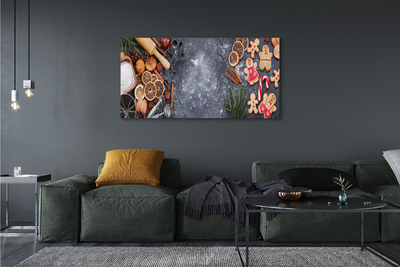 Pintura em tela Farinha de gengibre de Natal