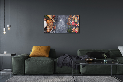 Pintura em tela Farinha de gengibre de Natal