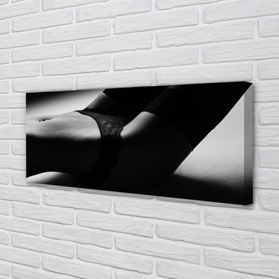 Pintura em tela barriga de mulher