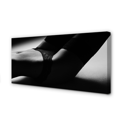 Pintura em tela barriga de mulher