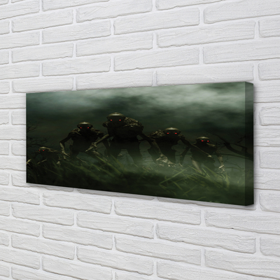 Pintura em tela Nuvens zumbis