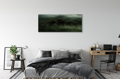 Pintura em tela Nuvens zumbis